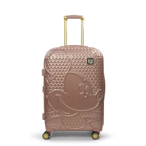 Ful disney luggage - FUL Disney Minnie Mouse 21 Inch Kids Rolling Luggage, Tie Dye Hardshell Carry On Suitcase with Wheels, Multi (FCGL0030SAMEC-634) $69.99 $ 69 . 99 Usually ships within 3 to 5 days 